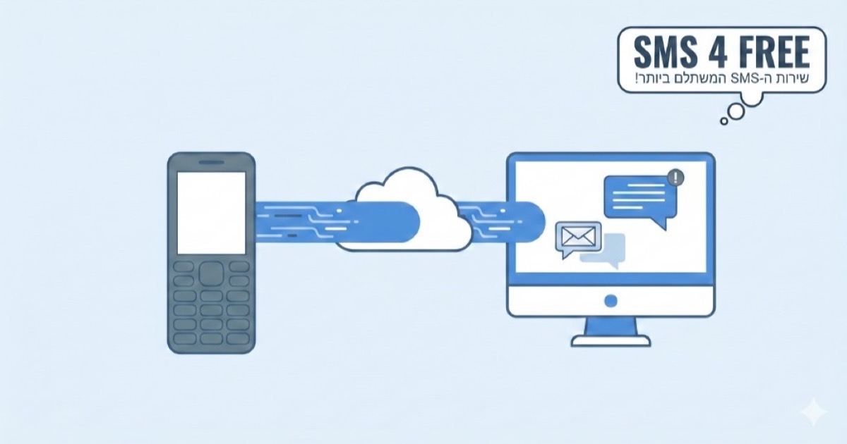 מספר וירטואלי לקבלת SMS - SMS4FREE